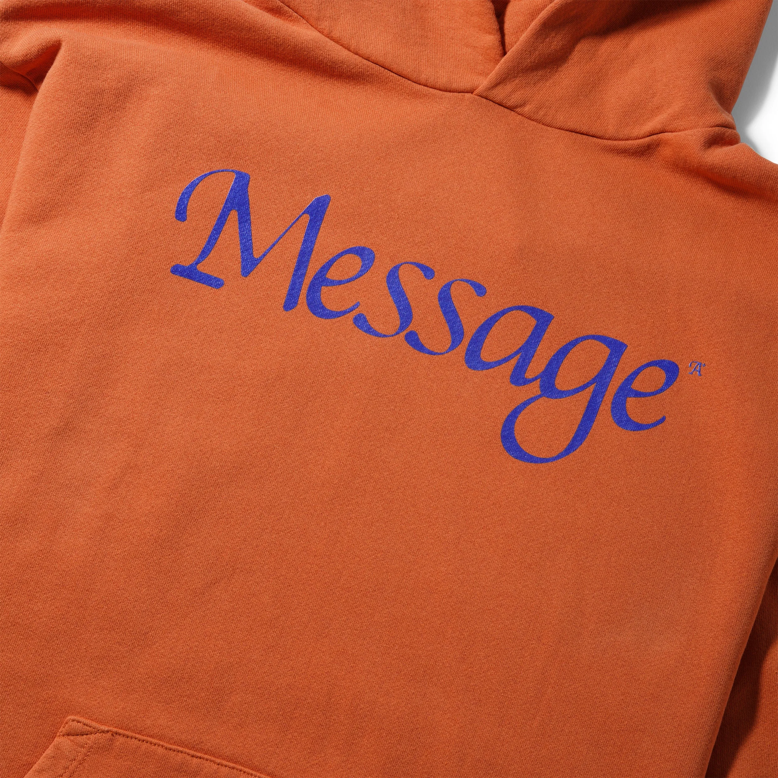A  Message Pullover, Orange Aid
