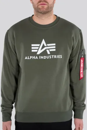 Alpha Industries 3D Logo II Pullover, olive