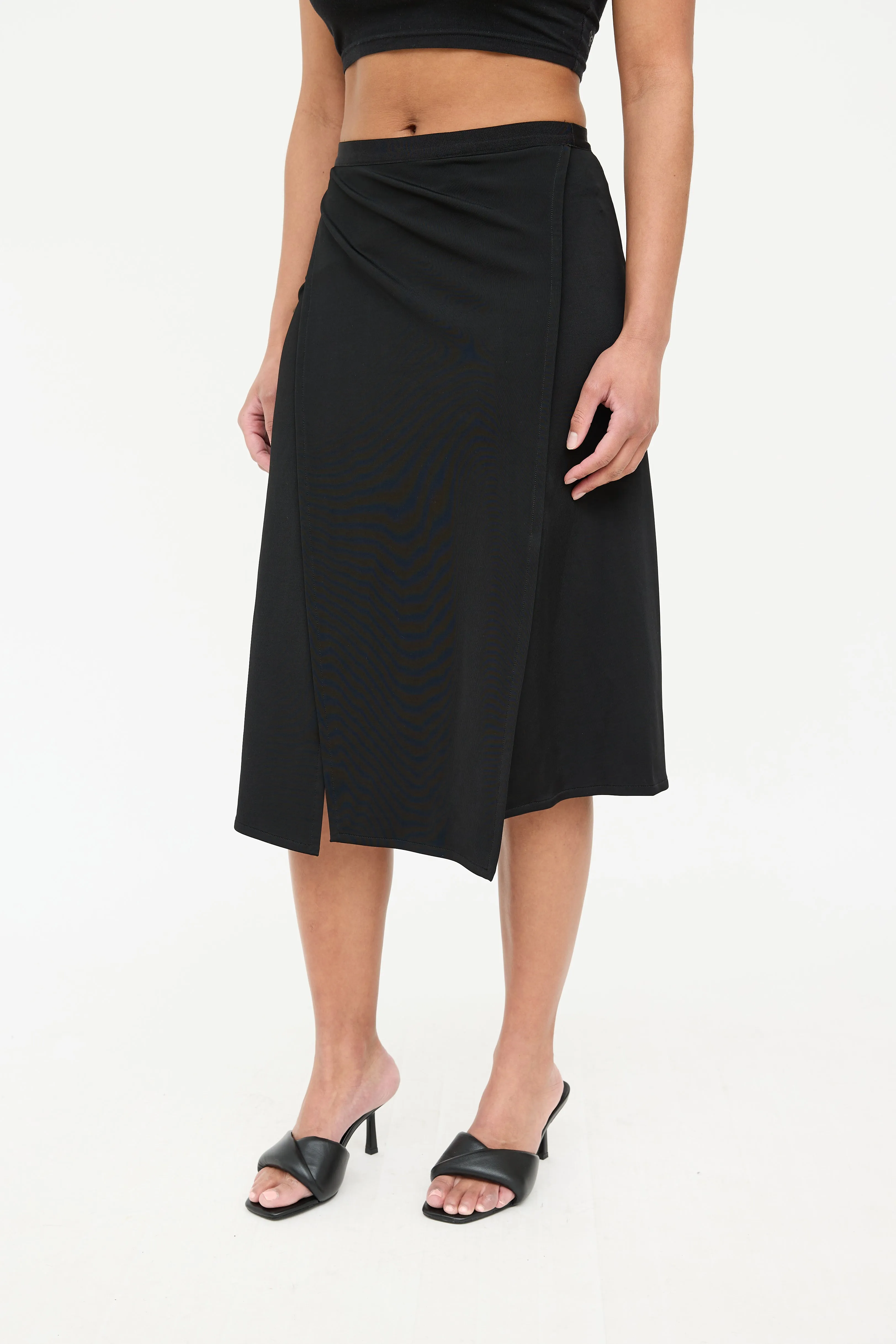 Asymmetrical Midi Skirt