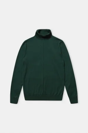 AVID rollneck jumper eco scot green