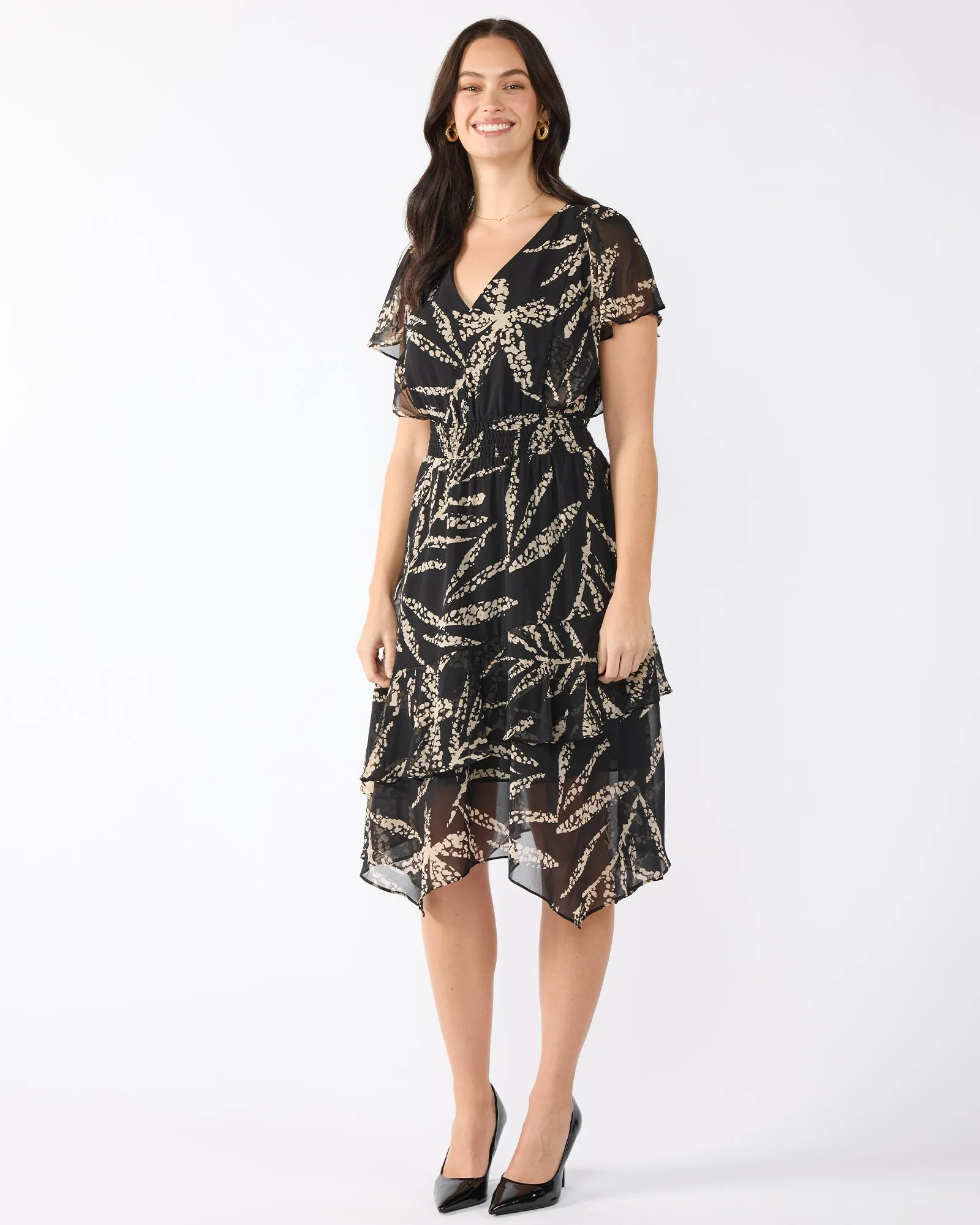 Begin Summer Leaf Dress