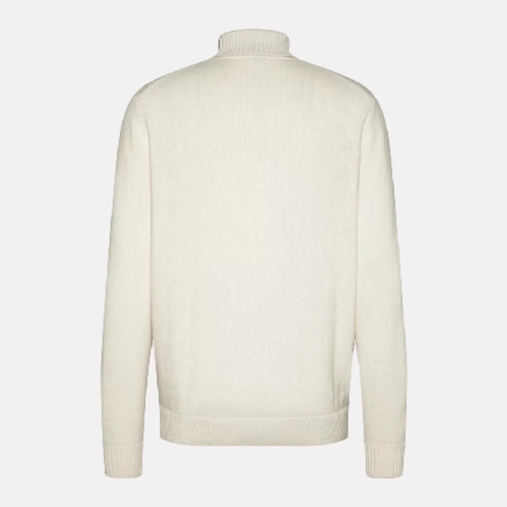 Bugatti Lambswool Blend Turtle Neck Sweater / Ivory