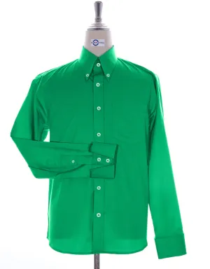 Button Down Shirt - Green Color Shirt
