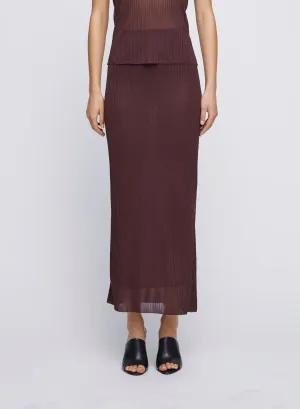 CARRIE SKIRT (COCOA)