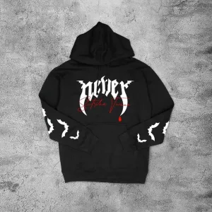 Casual dark bat hoodie