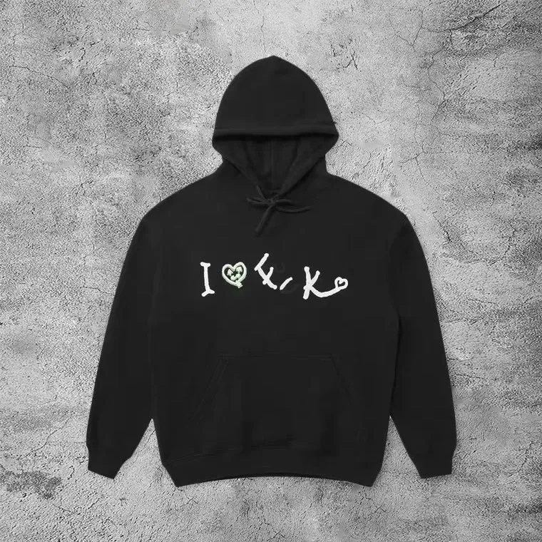 Casual Fun Love Long Sleeve Hoodie