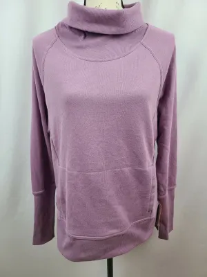 Champion C9 Women's Mauve Mist Long Sleeve French Terry Turtleneck Sweatshirt