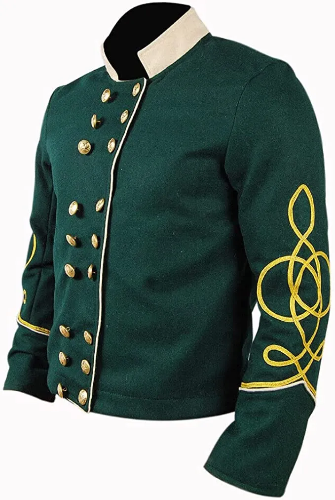 Civil war Union berdans sharpshooter Captains Shell Jacket-2 braids All Sizes