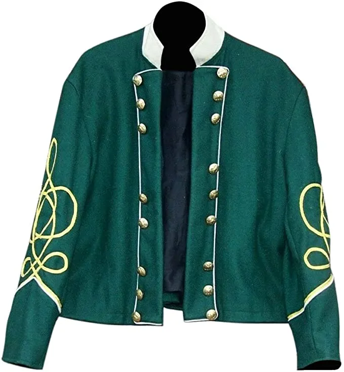 Civil war Union berdans sharpshooter Captains Shell Jacket-2 braids All Sizes
