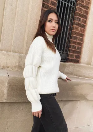 Colleen Ivory Cashmere Sweater
