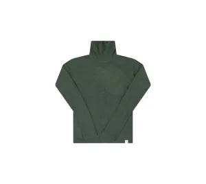 Crew Kids Rib Turtleneck Green