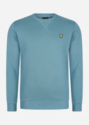Crew neck sweatshirt - skipton blue