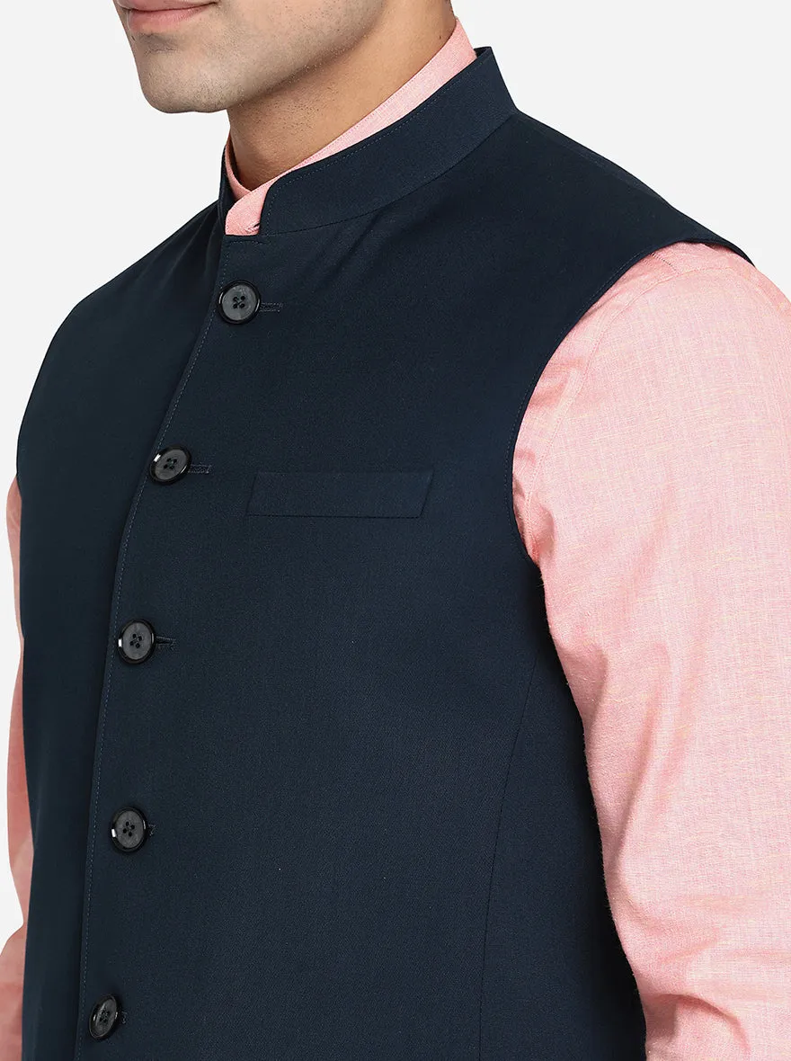 Dark Blue Modi Jacket | JadeBlue