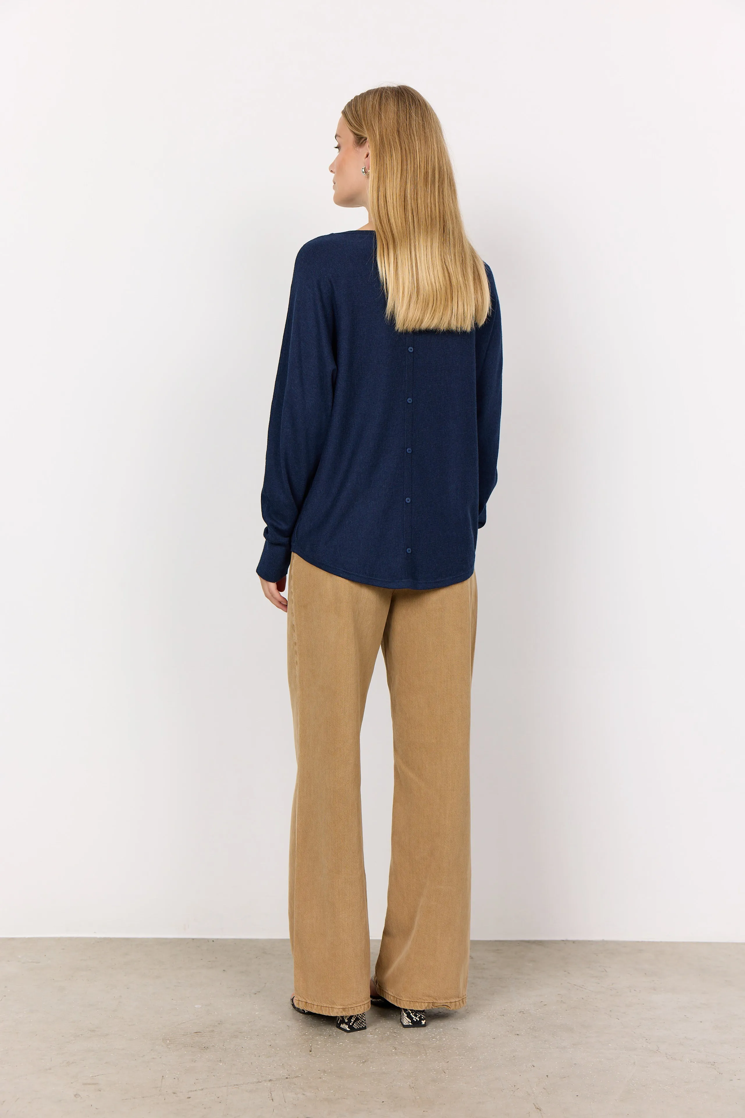 Dollie Button Detail Sweater