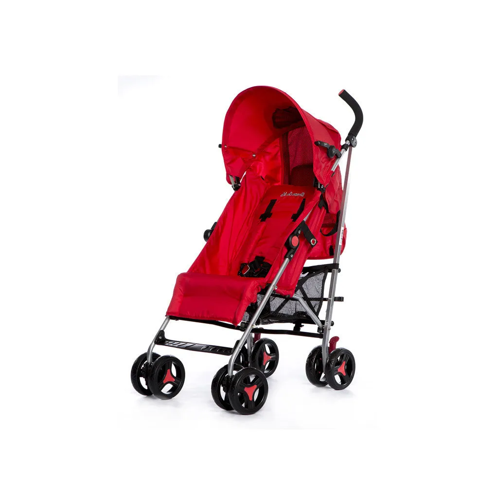 Dream On Me Verona Lightweight Stroller In Red