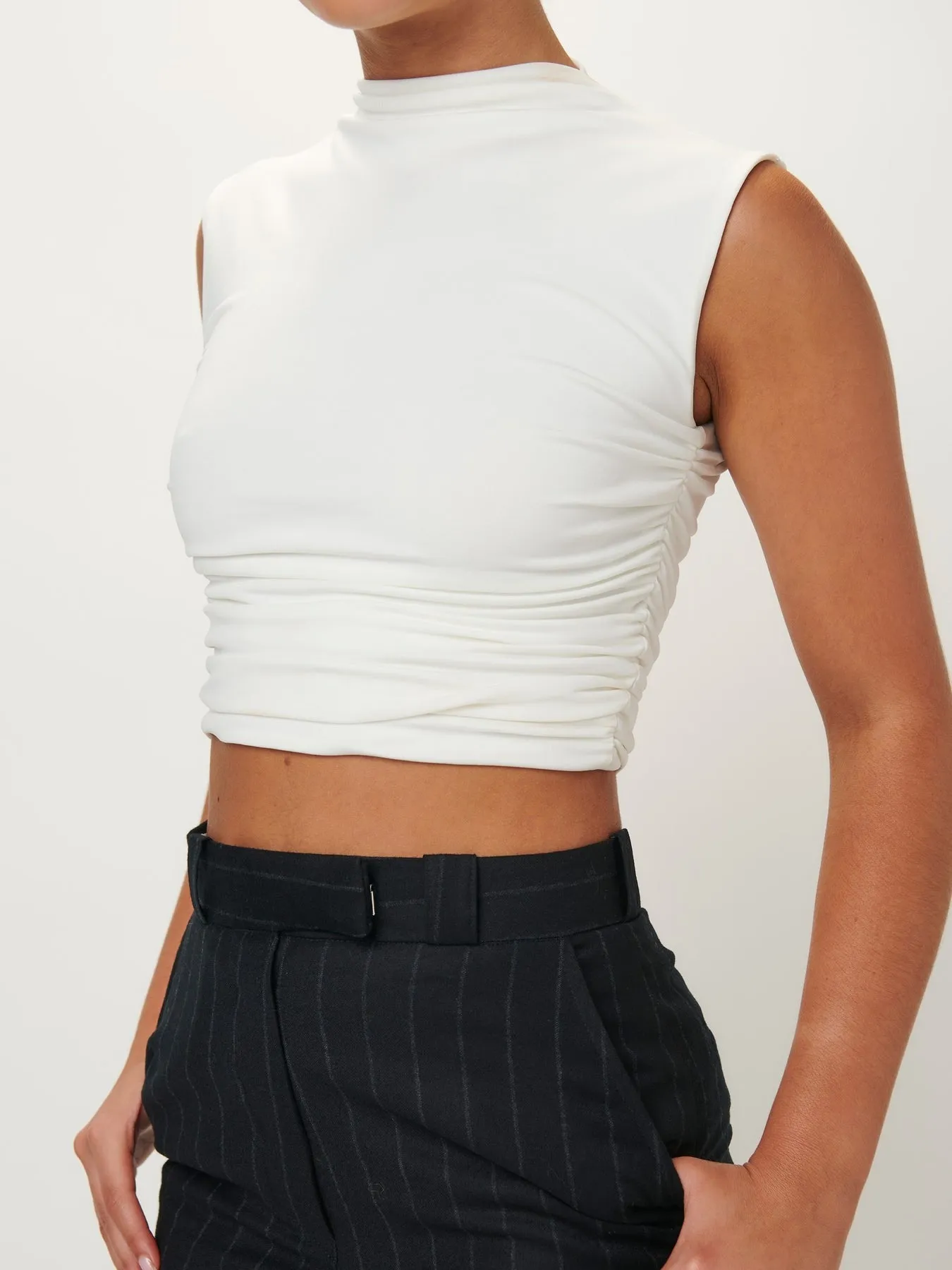 EFFIE KATS Womens Kira Top - White