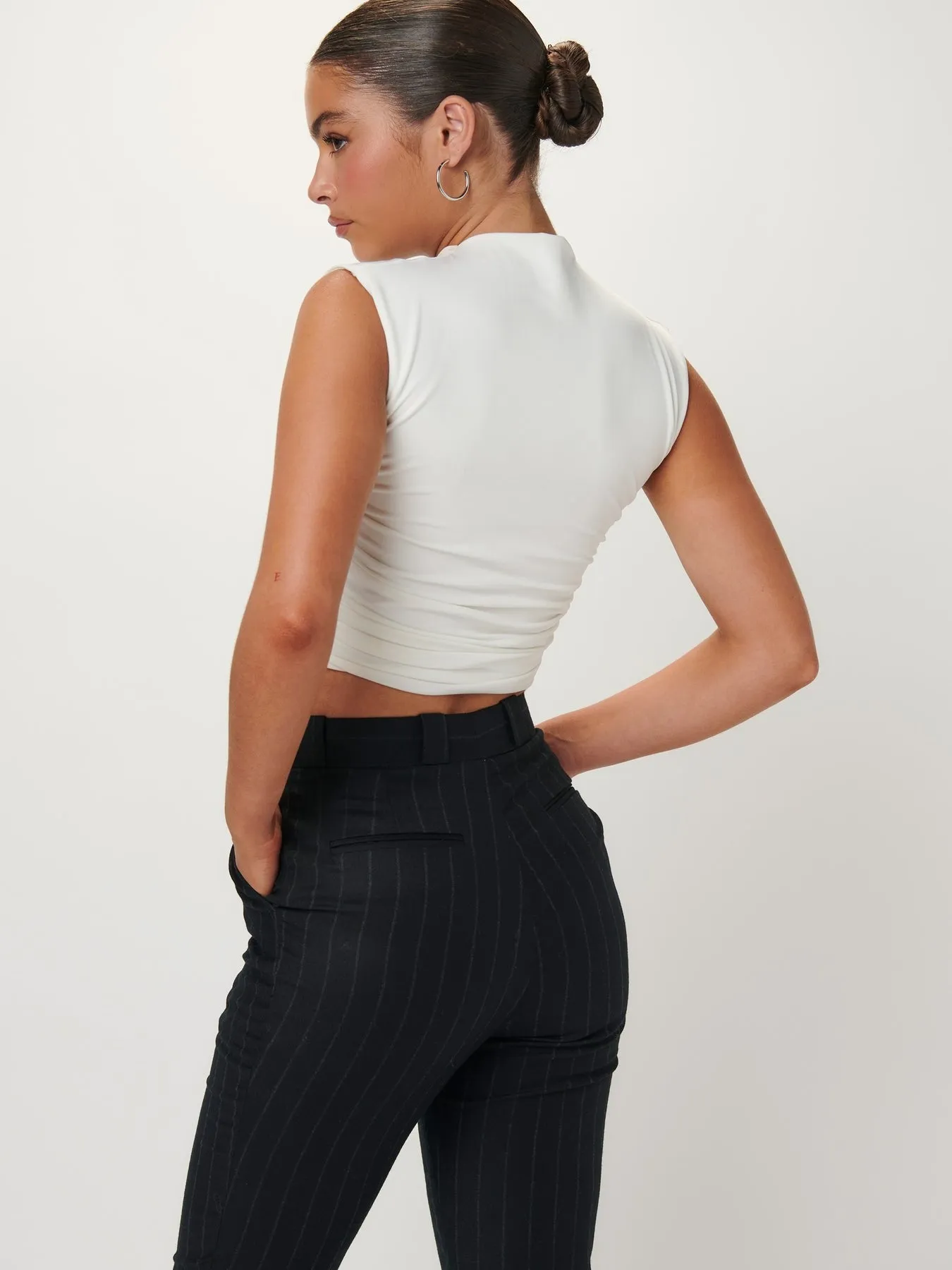 EFFIE KATS Womens Kira Top - White