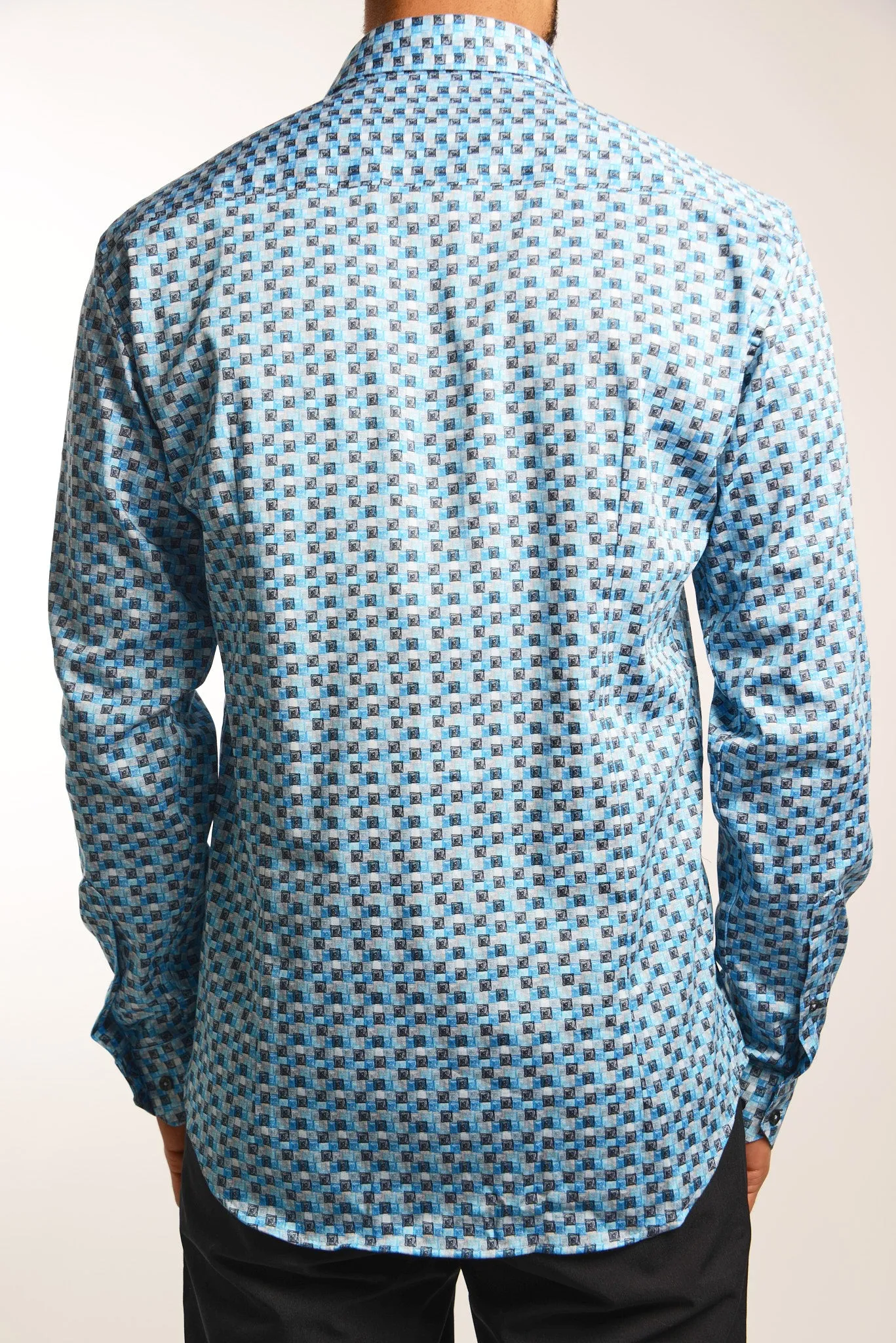EURO SATEEN LS SPORT SHIRT