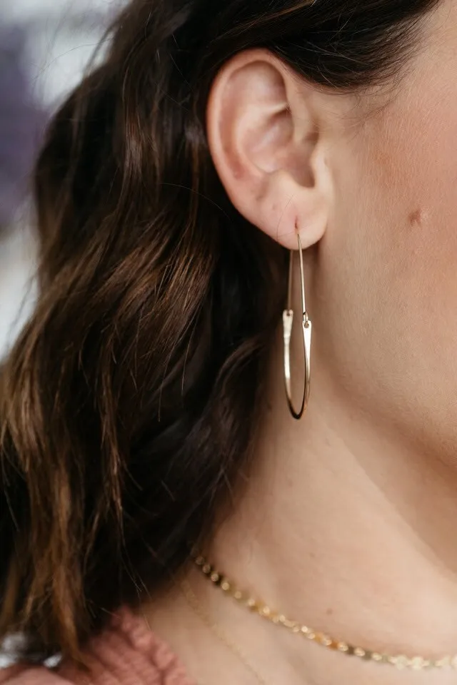 Everyday Hoop Earrings, bridesmaid gift, minimalist jewelry, minimalist earrings, everyday earrings, gold hoop earrings, minimalist hoops