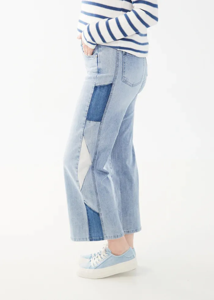 FDJ Olivia Wide Ankle Jeans