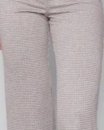 Flare Leg Knit Pant In Almond | Almond