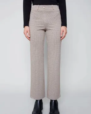 Flare Leg Knit Pant In Almond | Almond