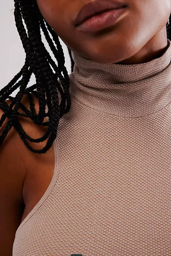 Free People Always Ready Seamless Turtleneck Tank