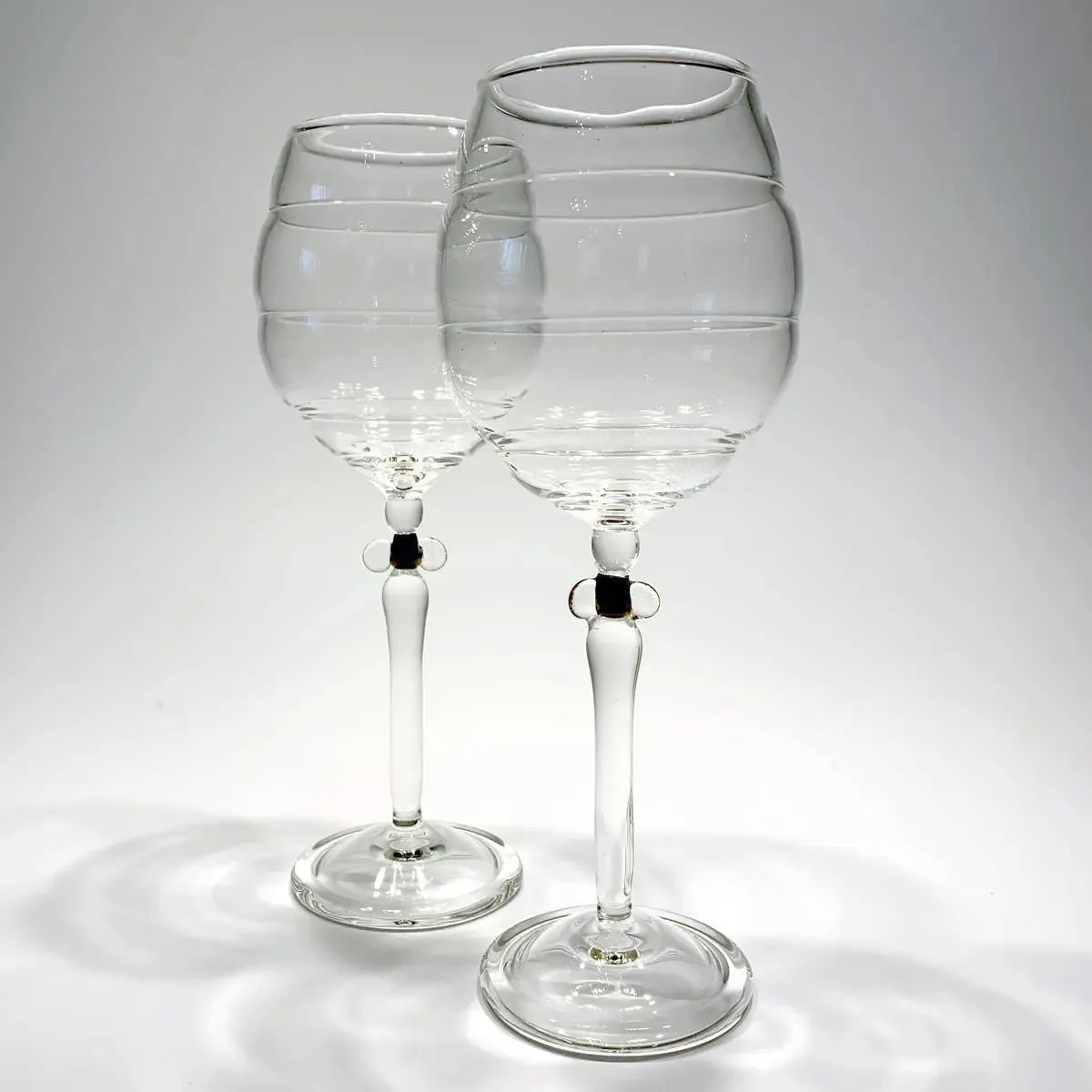 Glass Beehive Goblets by Sage Churchill-Foster, Sage Studios
