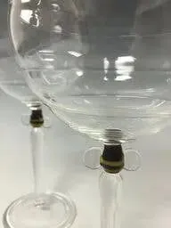 Glass Beehive Goblets by Sage Churchill-Foster, Sage Studios