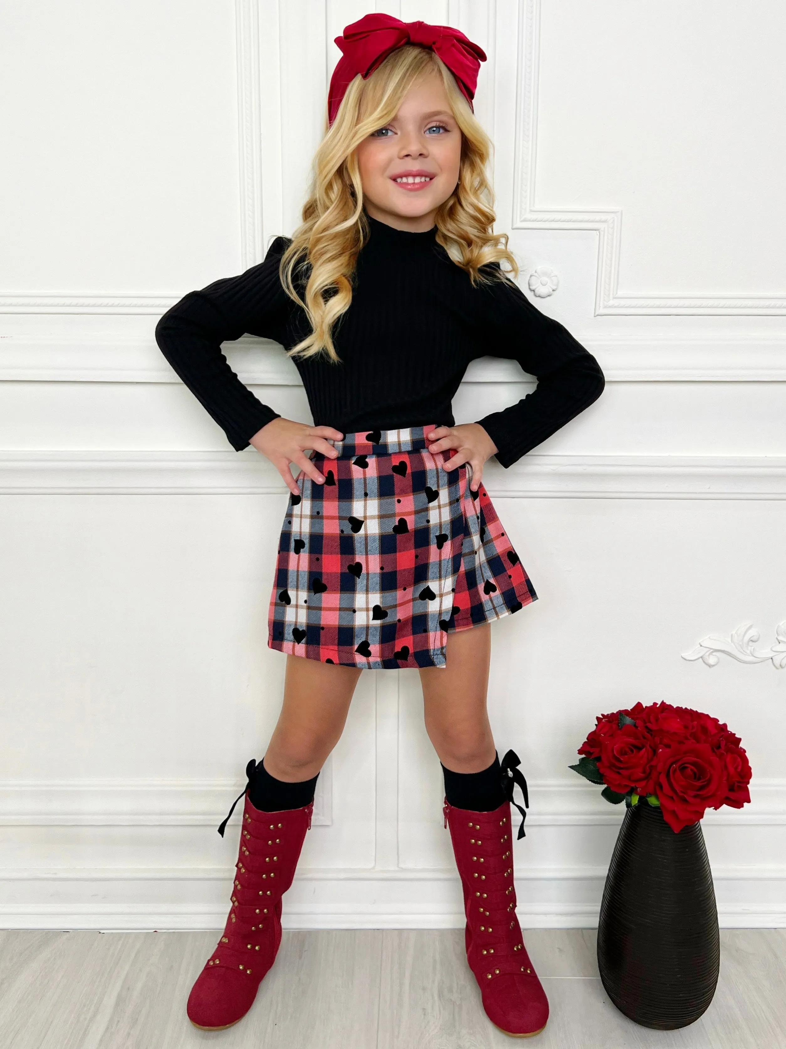 Happy Love Day Skirt Set