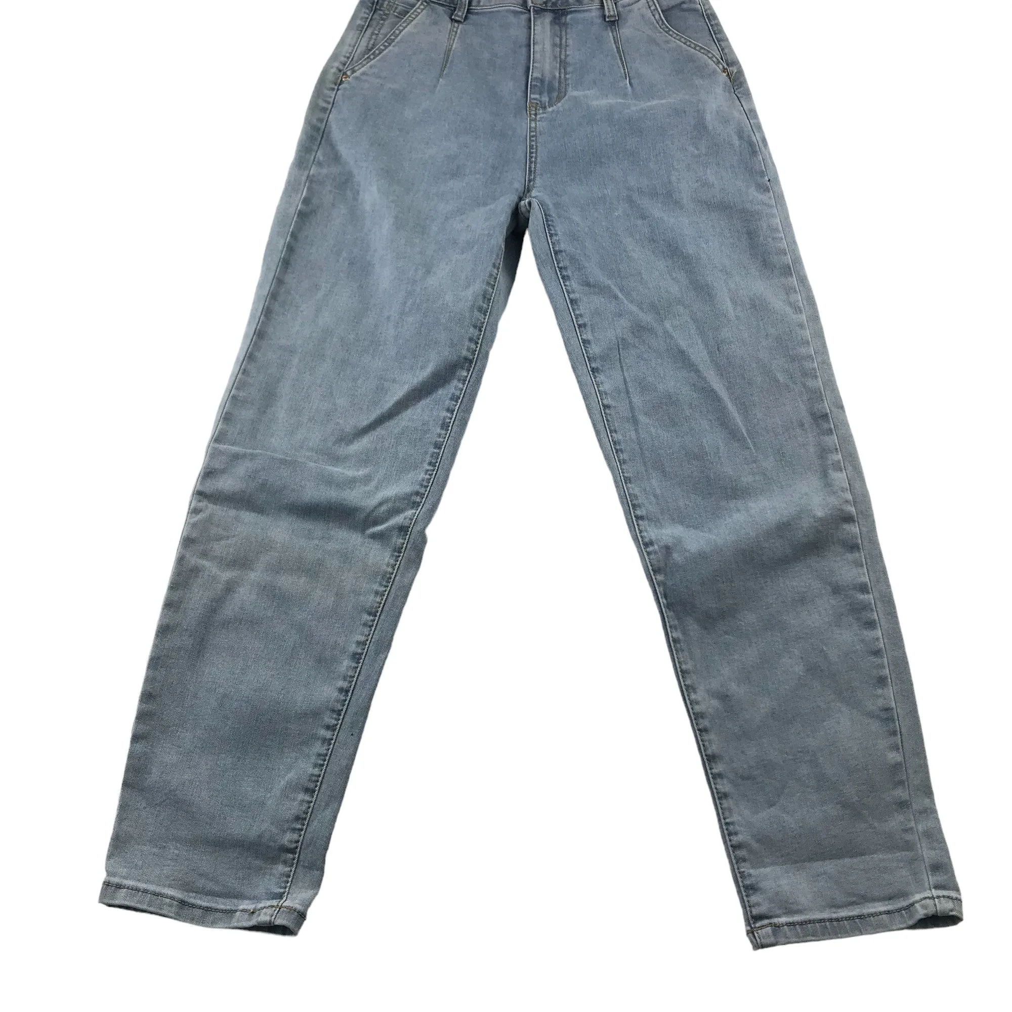 Jewelly jeans womens size S light blue denim mom jean style
