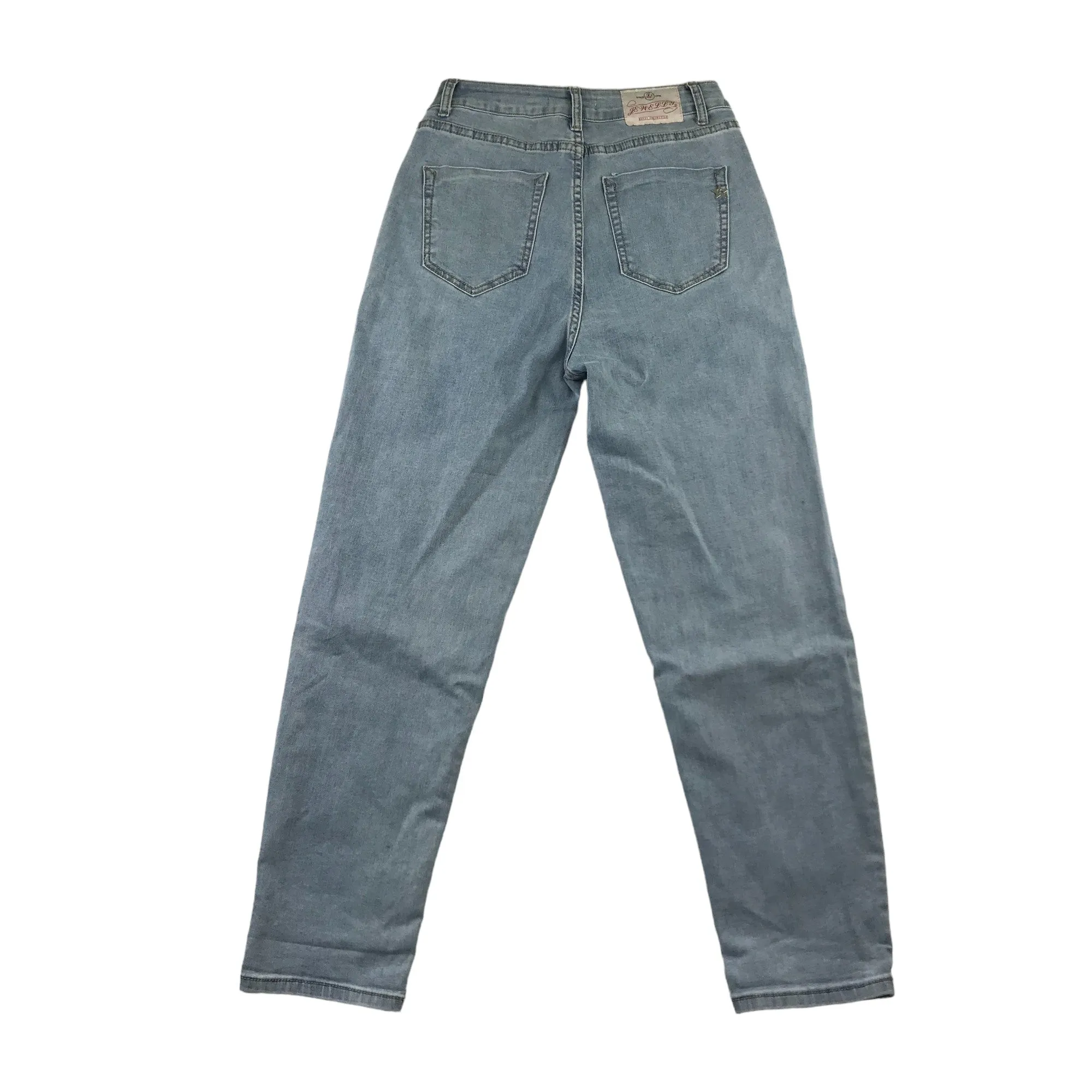 Jewelly jeans womens size S light blue denim mom jean style