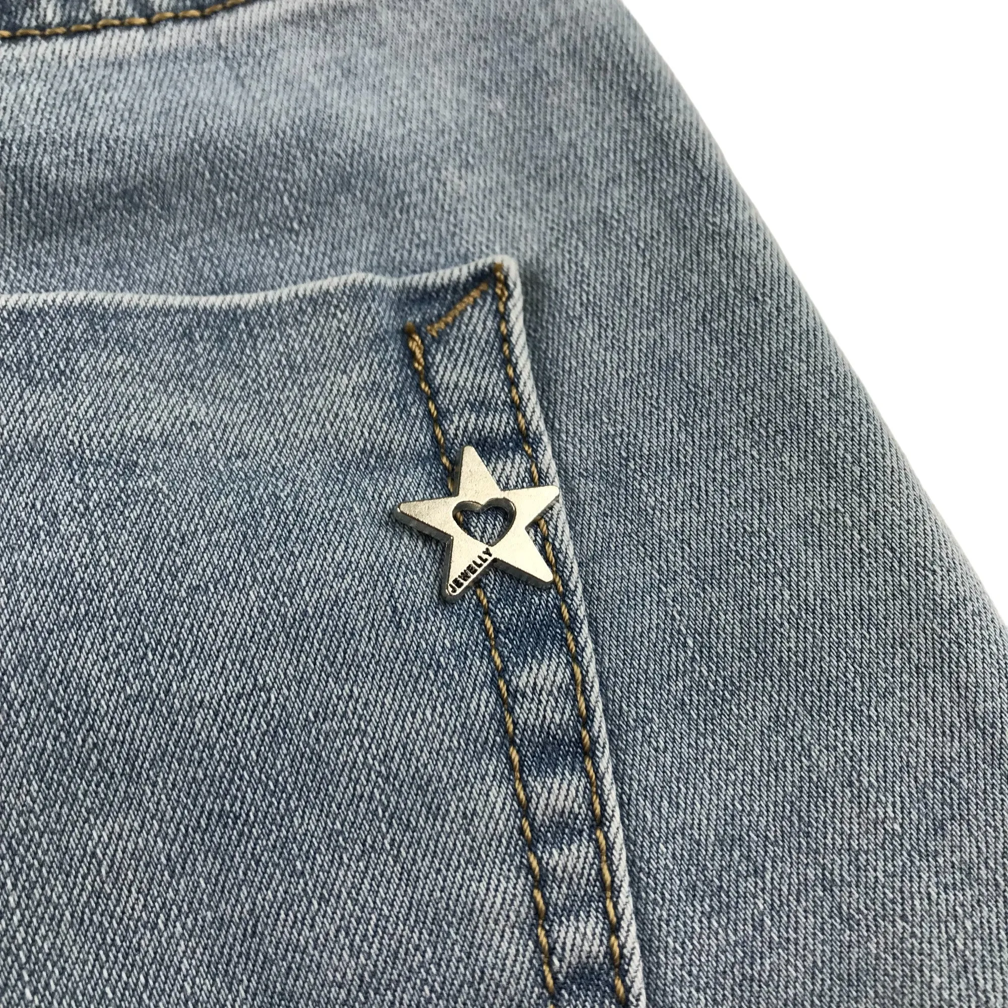 Jewelly jeans womens size S light blue denim mom jean style