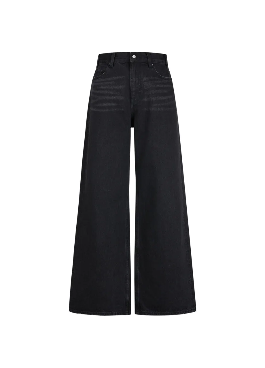 JNBY Relaxed Cotton Flared Jeans