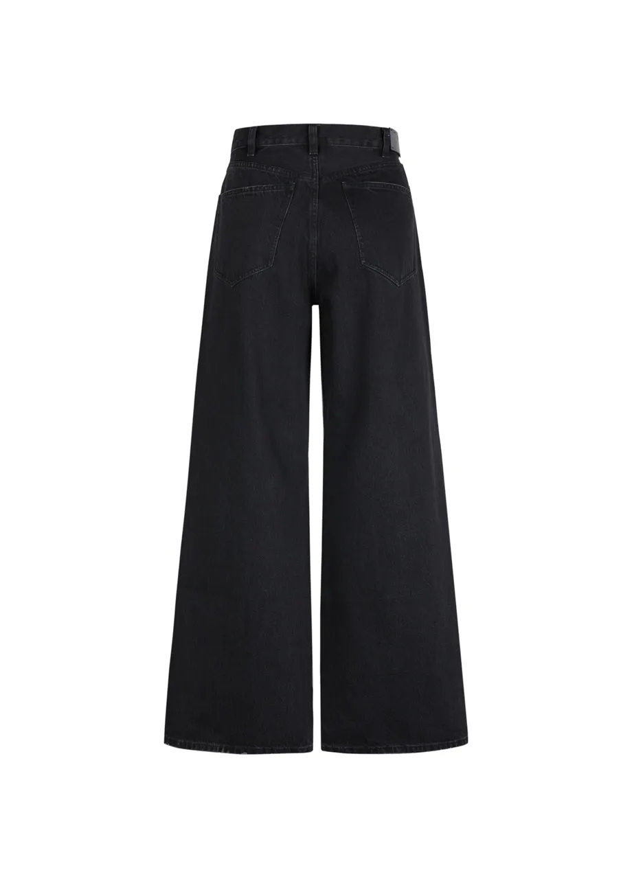 JNBY Relaxed Cotton Flared Jeans