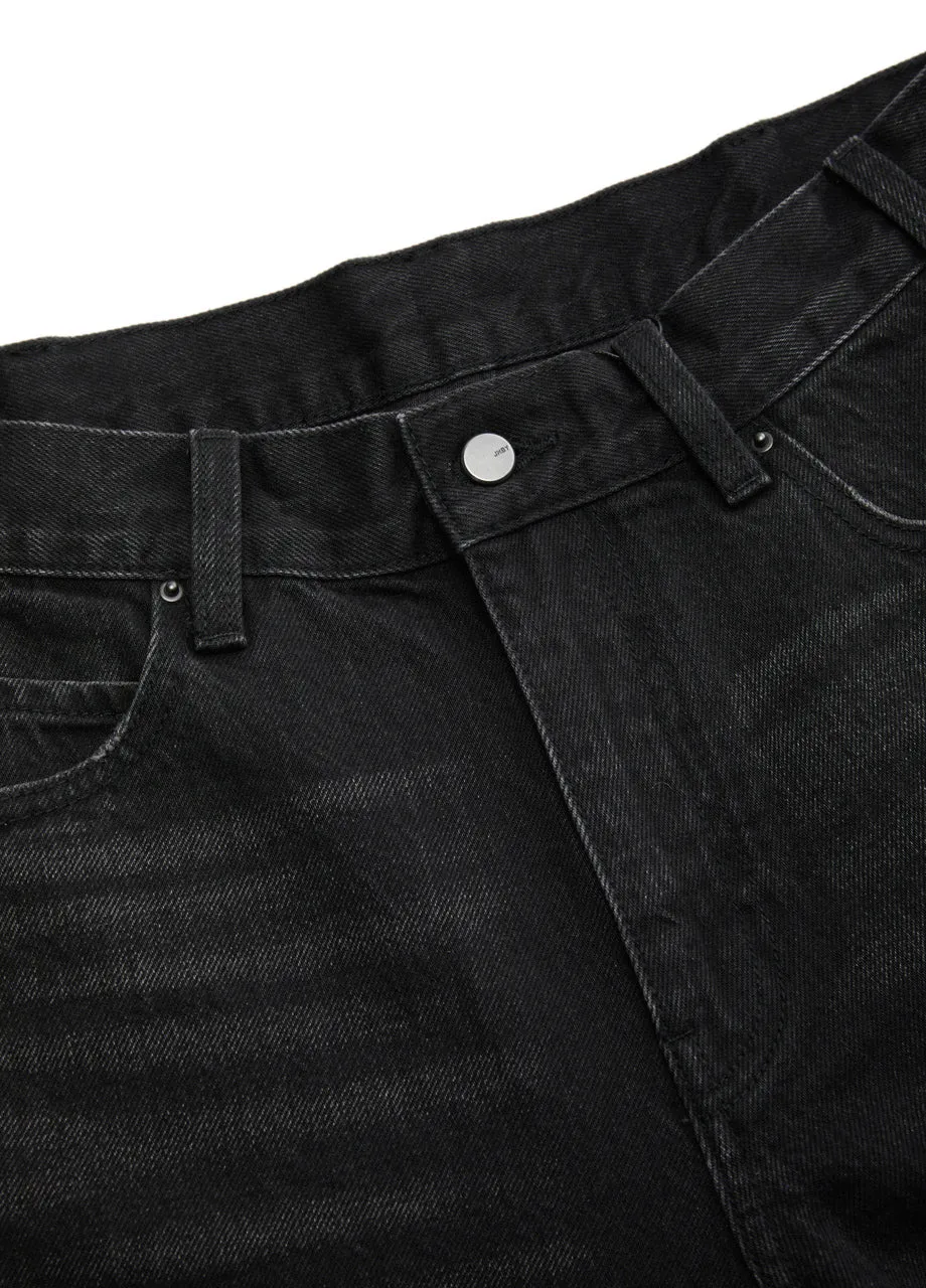 JNBY Relaxed Cotton Flared Jeans