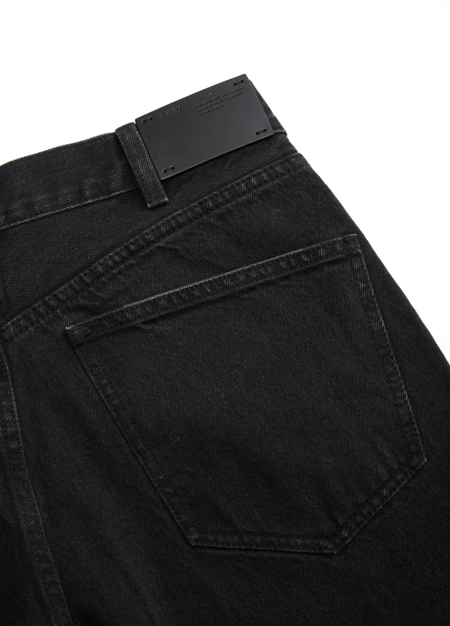 JNBY Relaxed Cotton Flared Jeans