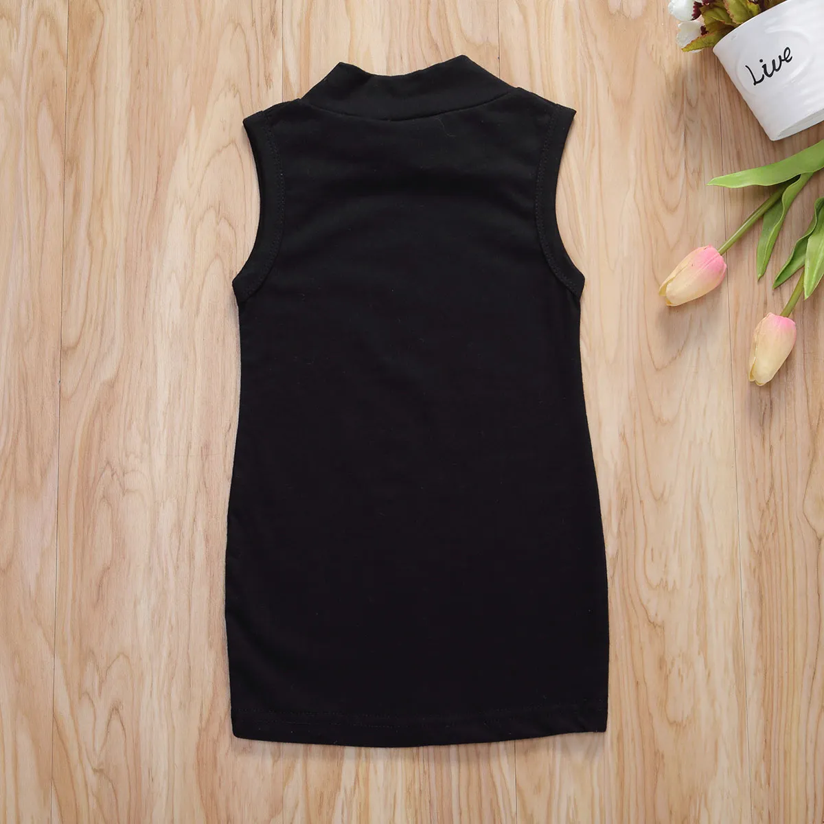 Joey Sleeveless Turtleneck Dress