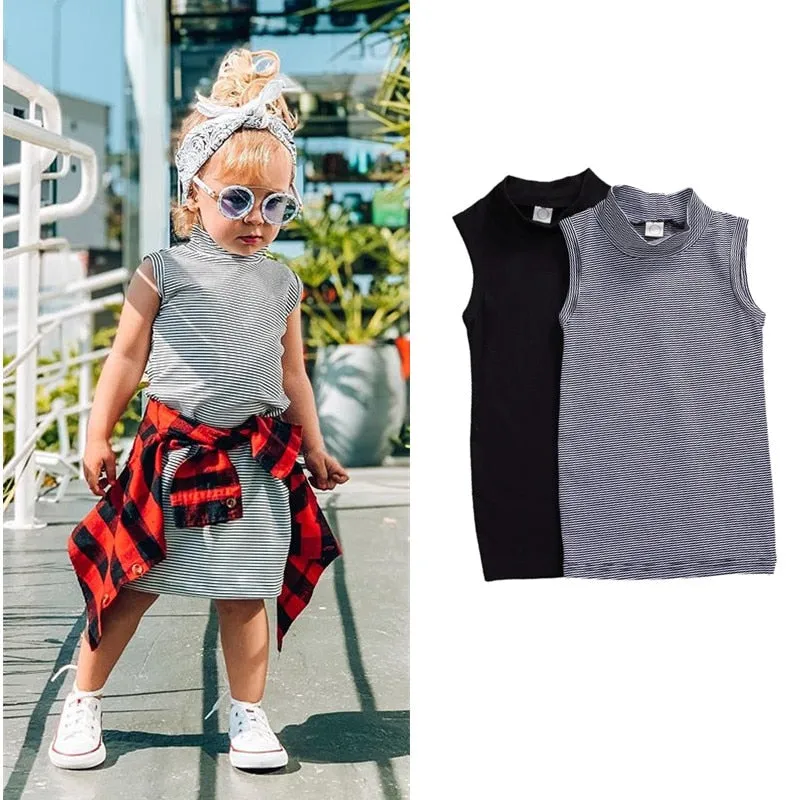 Joey Sleeveless Turtleneck Dress
