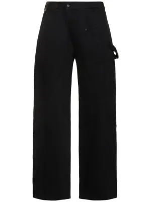 JW Anderson   Twisted cotton workwear jeans 