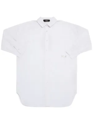 Karl Lagerfeld   Cotton poplin shirt dress 