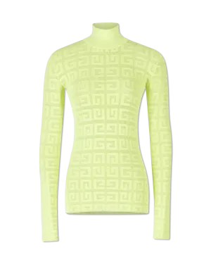Lasered Monogram Stretch Top