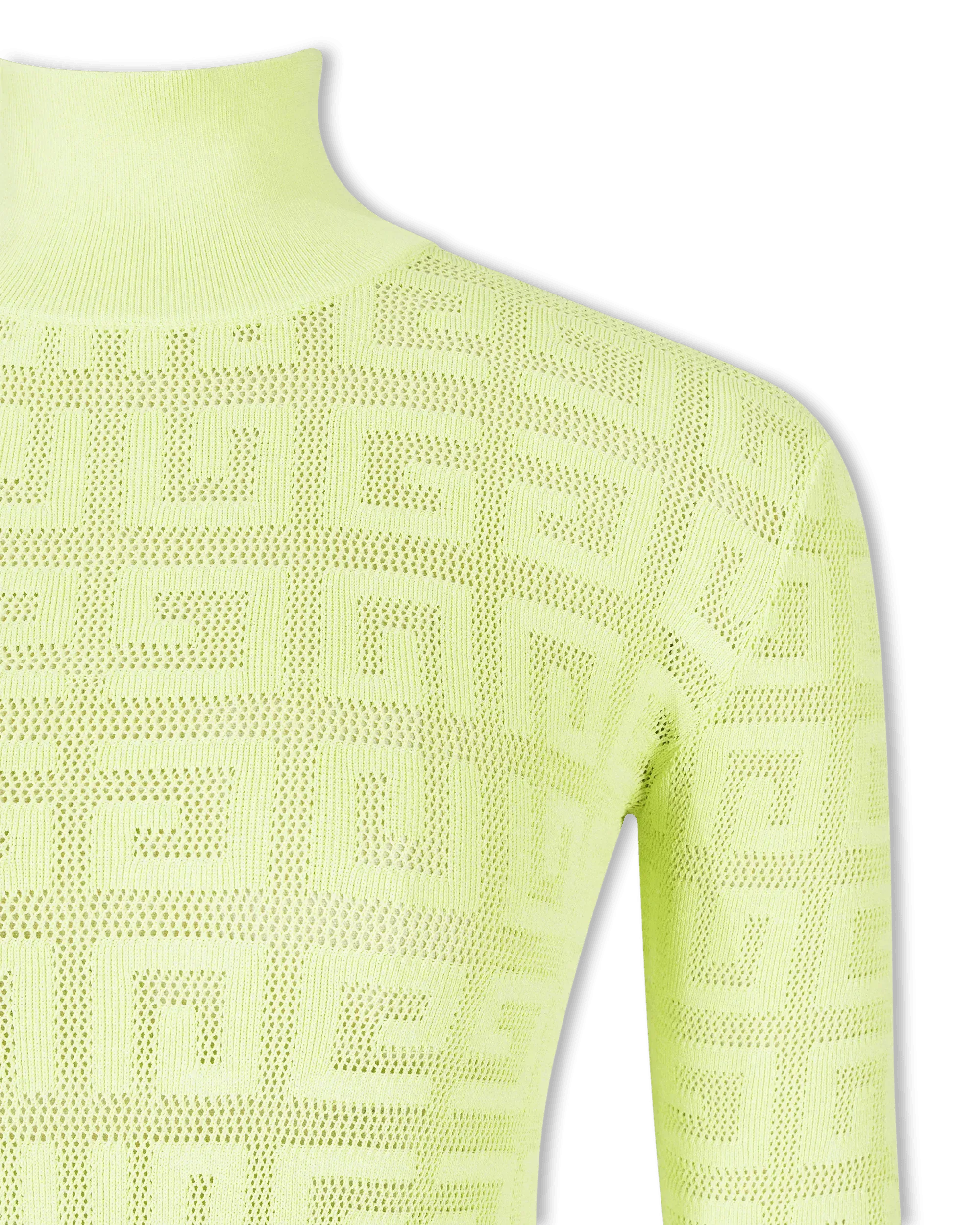 Lasered Monogram Stretch Top
