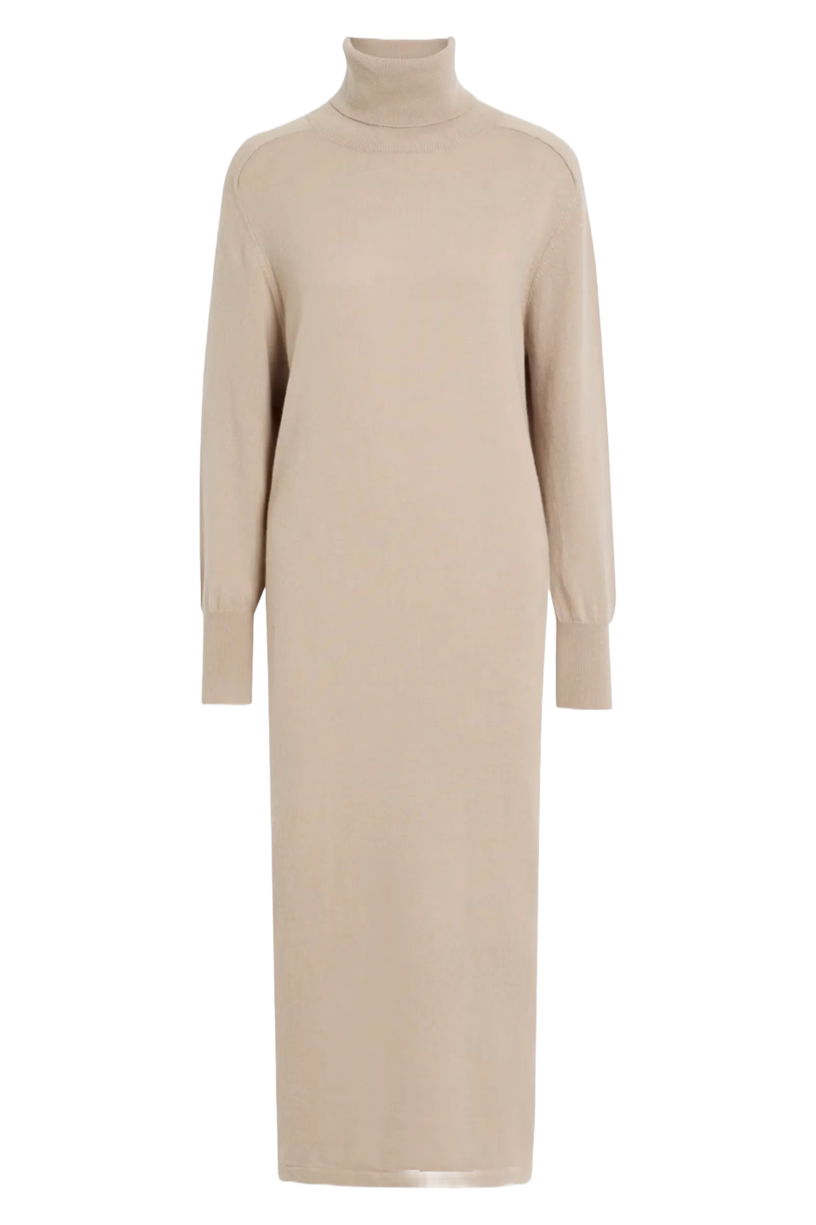 Lily Cashmere Turtleneck Midi Dress