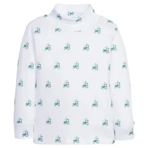 Little English Boys Printed Turtleneck Tractor