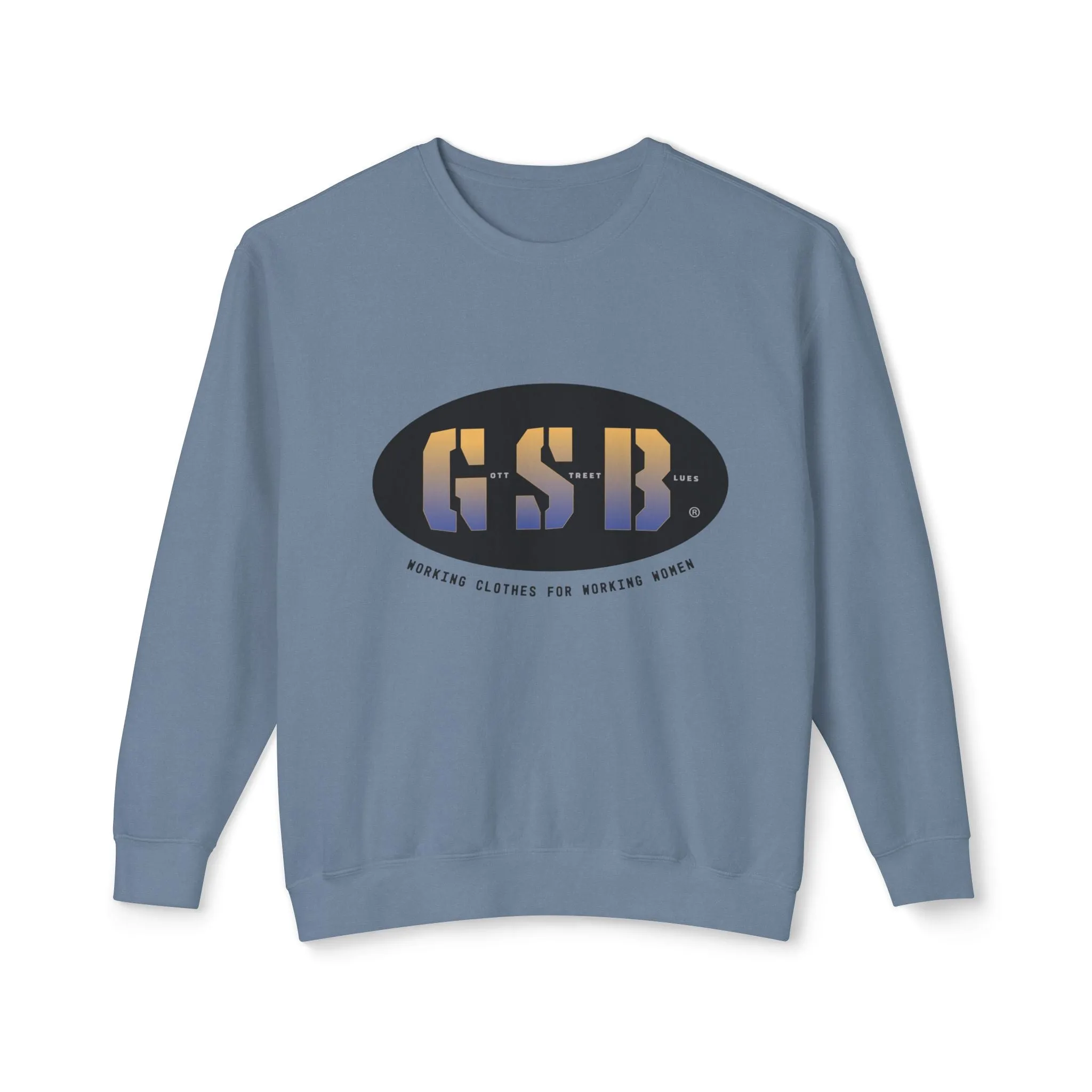 Logo Unisex Lightweight Crewneck Sweatshirt