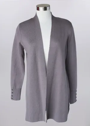 Long Open Front Cardigan