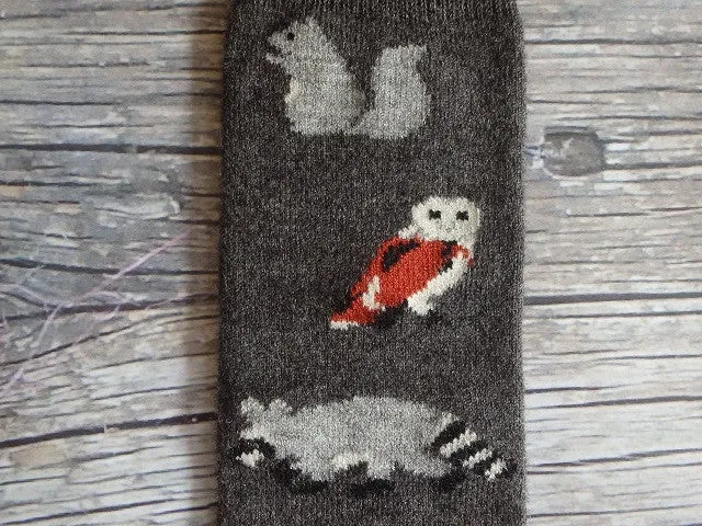 LW Icon Forest Friends Casual Dress Sock