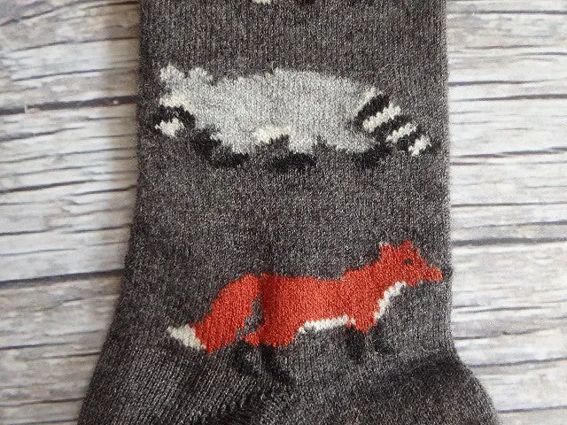 LW Icon Forest Friends Casual Dress Sock