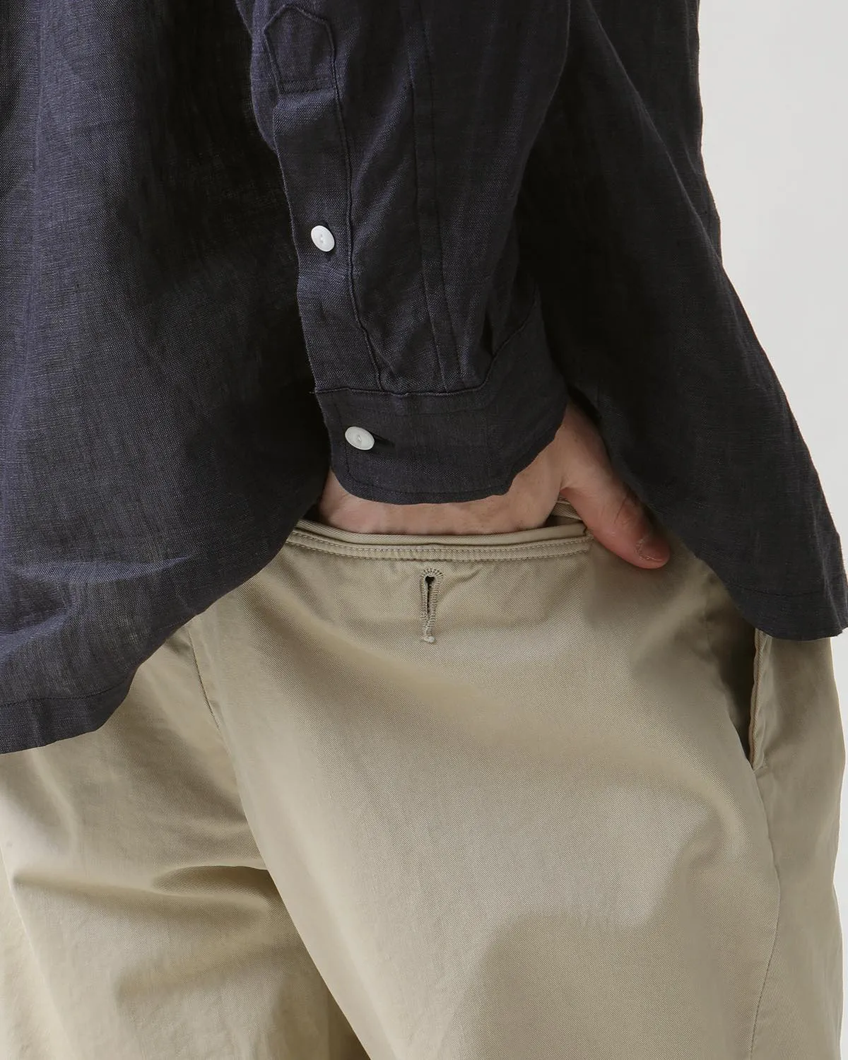 OFFICER CHINO TROUSERS COTTON CHINO CLOTH